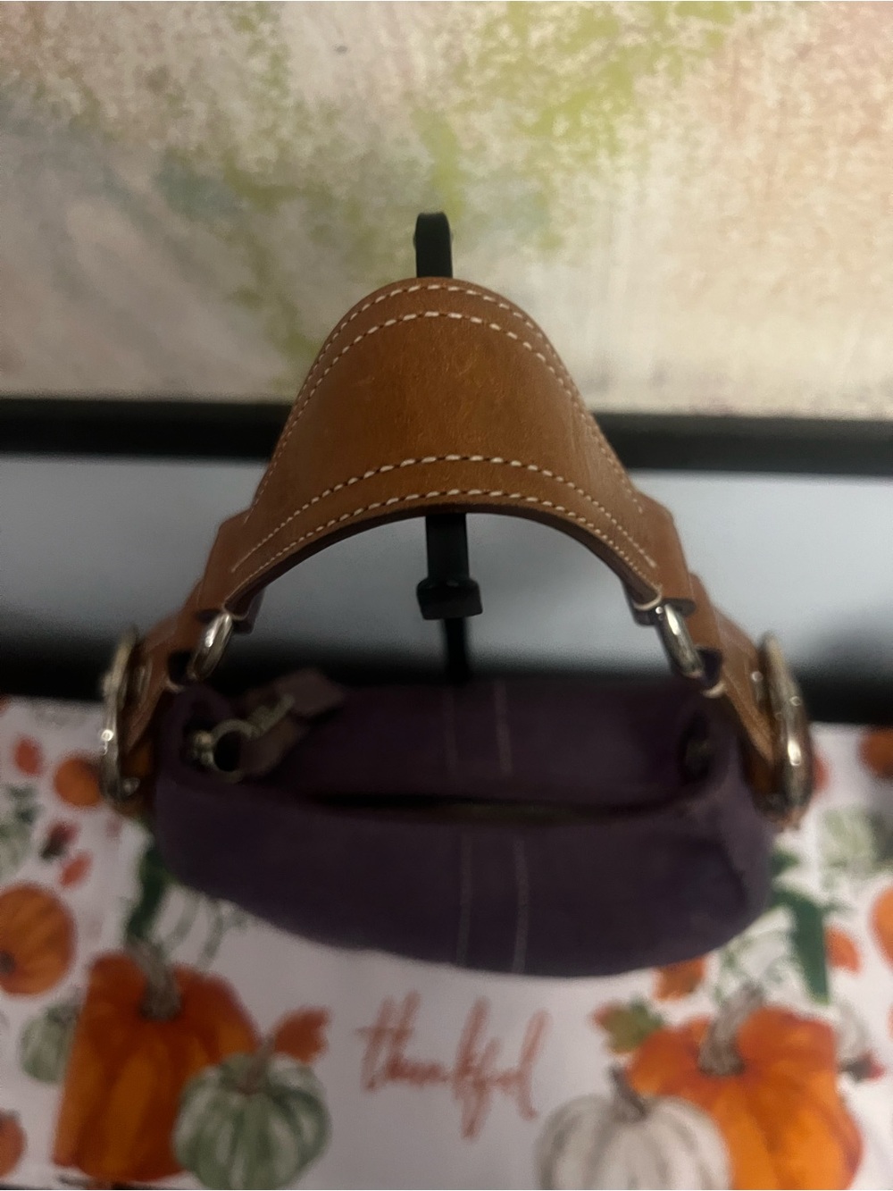 Vintage 2005 Coach Lavender Suede Soho Shoulder Bag with Tassel - Picture 8 of 12